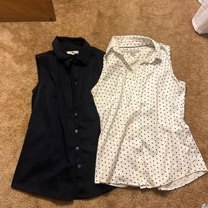 2 work sleeves button downs